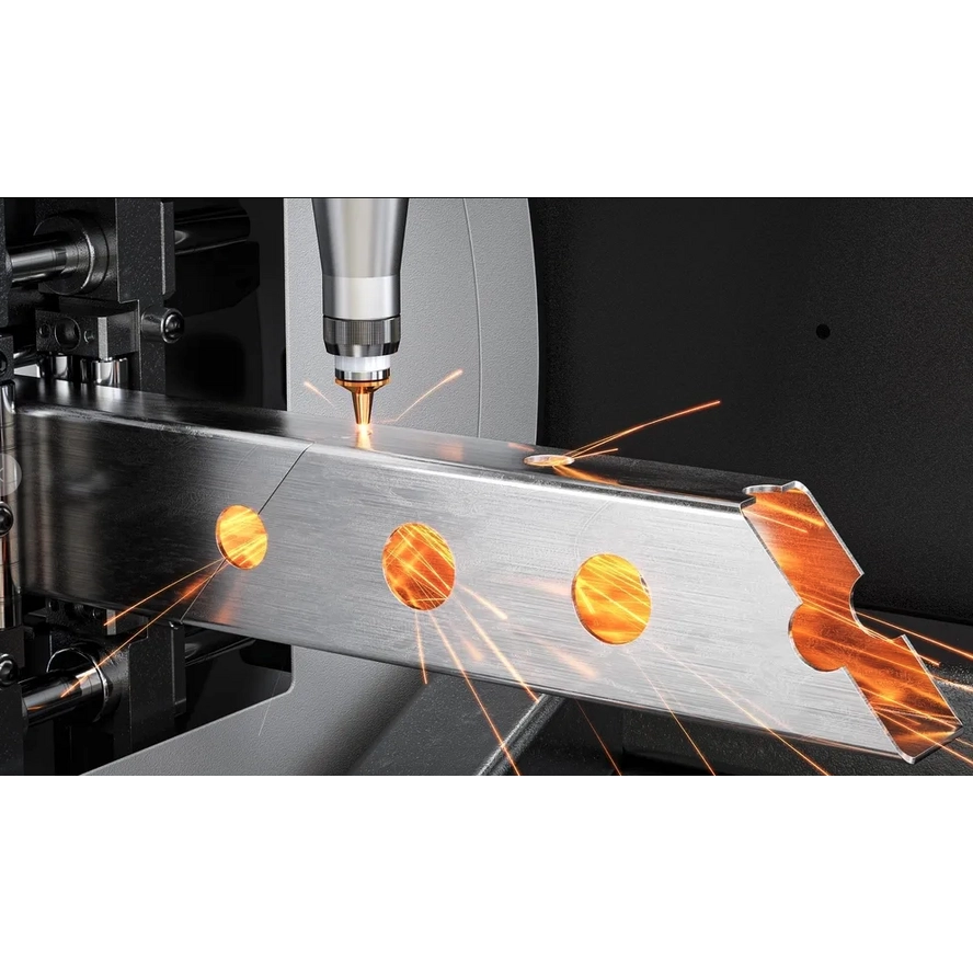 BODOR K 230, 6kW Klassisches Modell | Laserschneidmaschine für Rohre